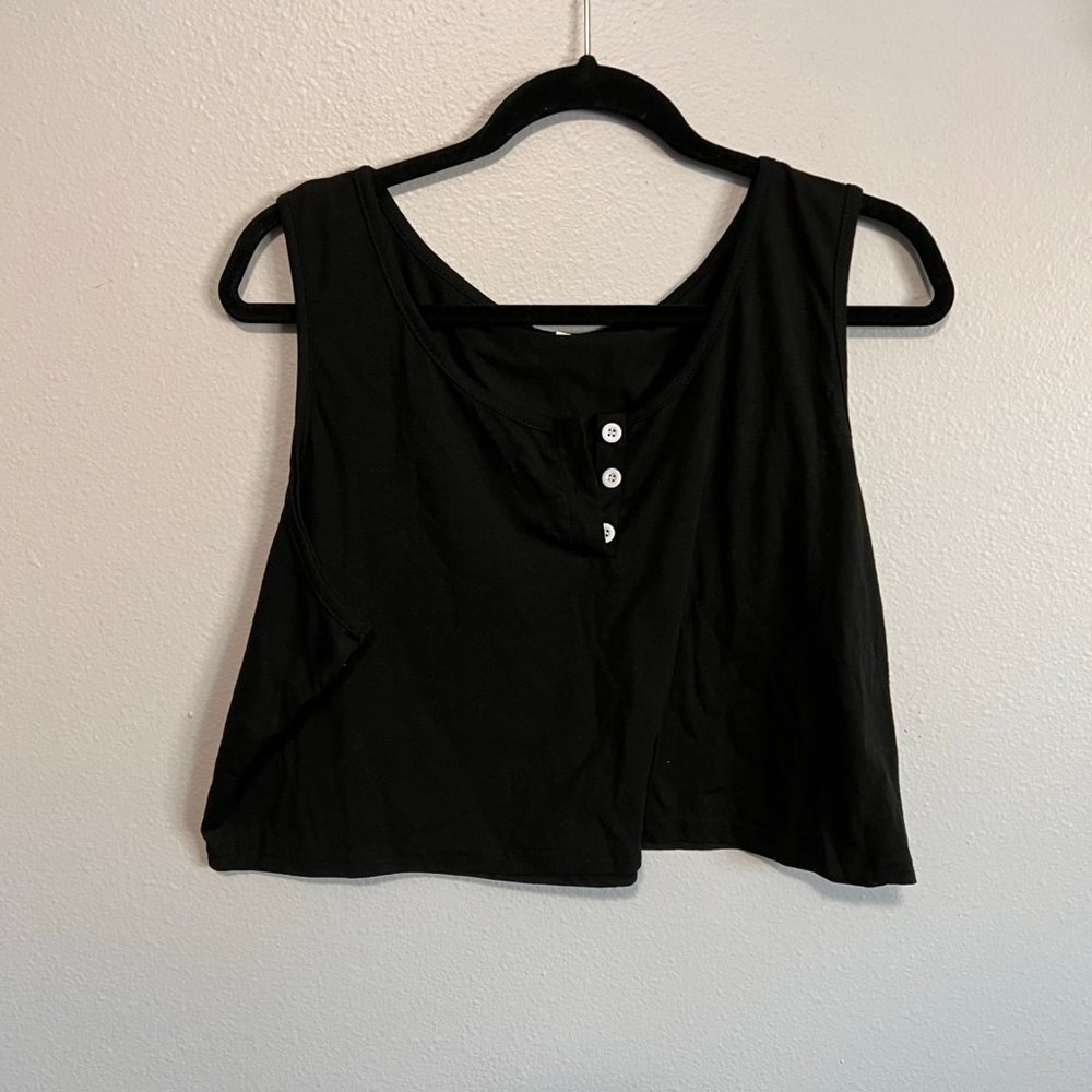 Plus Size Crop Tee and Short Sleep Set